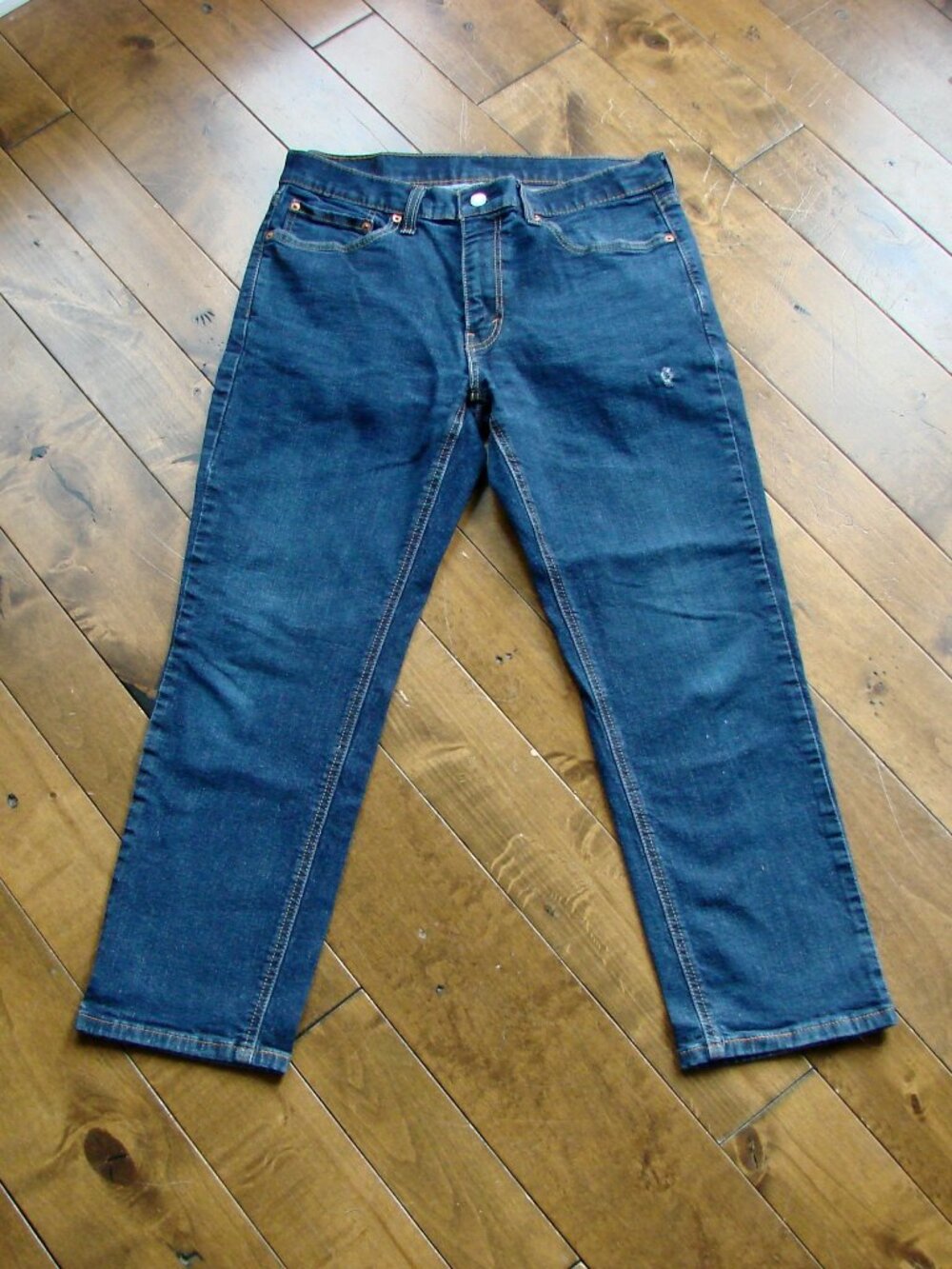 Levi's 541 Jeans Mens Athletic Tapered Fit Stretch Dark Wash Size 34 x 30